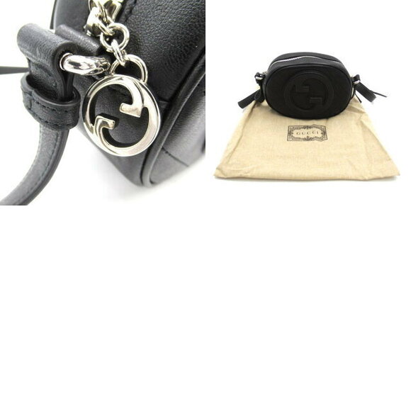Gucci Blondie Shoulder Bag Leather Black - Picture 10 of 10